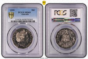 1999 50C MS69