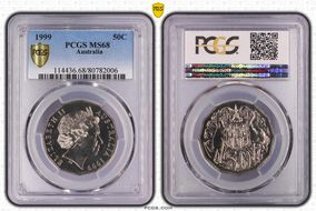 1999 50C MS68