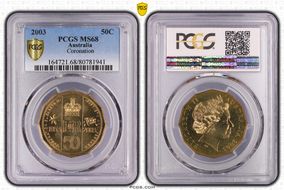 2003 50C Coronation MS68