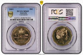 2003 50C Coronation MS69