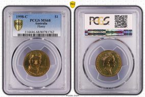 1998-C $1 Florey MS68