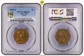 1998-S $1 Florey MS66