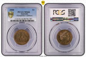 2000 $1 Olymphilex Canberra MS66
