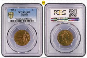 1995-B $1 Paterson MS68