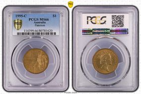 1995-C $1 Paterson MS66