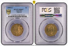 1995-C $1 Paterson MS67