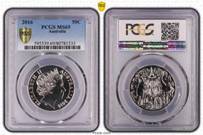 2016 50C Silver MS69