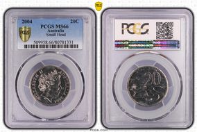 2004 20C Small Head MS66