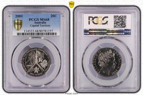 2001 20C Capital Territory MS68