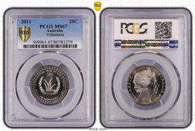 2011 20C Volunteers MS67