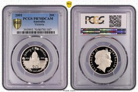 2001 20C Victoria PR70DCAM