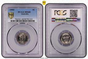 1993 5C Small SD MS68