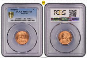 1966(m) 2C MS65RD