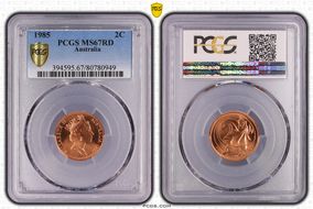 1985 2C MS67RD