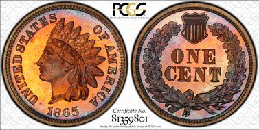 1865 1C PR66RB