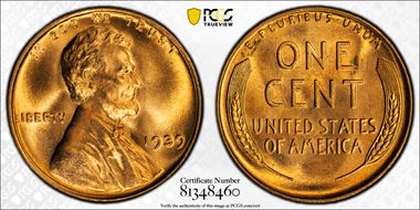 1939 1C DDO, FS-101 MS67+ RD