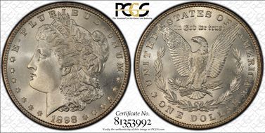 1898 $1 MS67