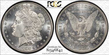 1898-S $1 MS66+