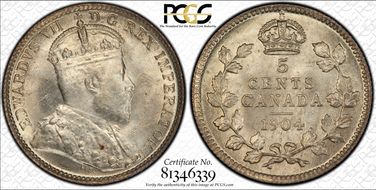 1904 5C MS65