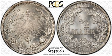 1916-D 1/2 Mk J-16 MS67