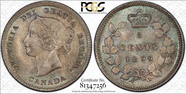 1899 5C MS67