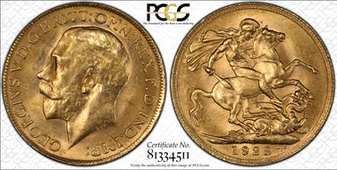 1923-P Sov S-4001 MS63+