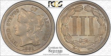 1881 3CN MS63