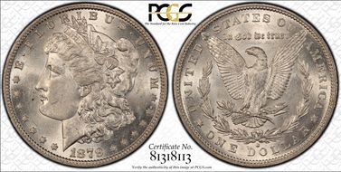 1879-O $1 AU58