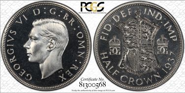 1937 1/2 Cr S-4080 PR65CAM