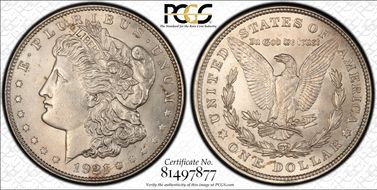 1921 $1 Morgan N1