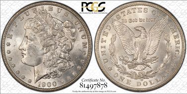 1900-O $1 MS63
