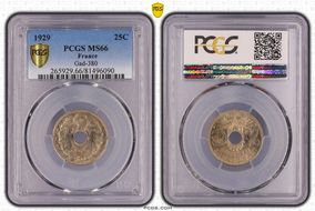 1929 25C Gad-380 F-171 MS66