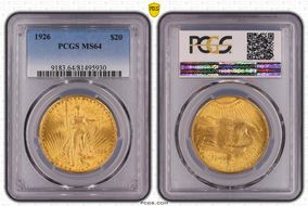 1926 $20 MS64
