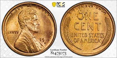 1915-D 1C MS66RD