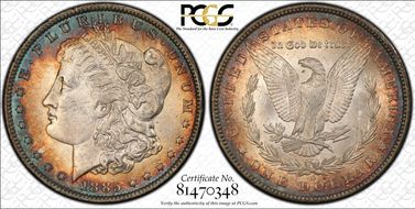 1885-O $1 MS63