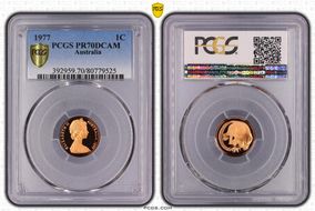 1977 1C PR70DCAM