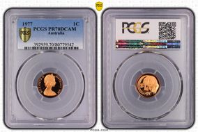 1977 1C PR70DCAM