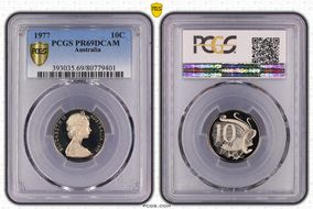 1977 10C PR69DCAM