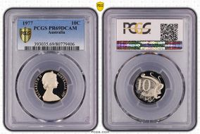 1977 10C PR69DCAM