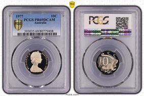 1977 10C PR69DCAM