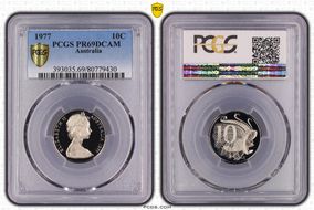 1977 10C PR69DCAM