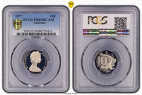 1977 10C PR69DCAM