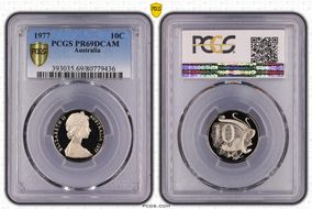 1977 10C PR69DCAM