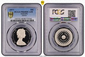 1977 50C Jubilee PR68DCAM