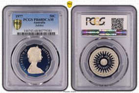 1977 50C Jubilee PR68DCAM