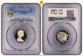 1980 10C PR69DCAM