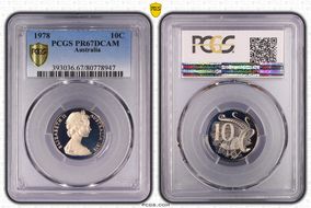 1978 10C PR67DCAM