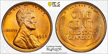 1935 1C MS67+ RD