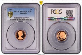 1982 1C PR70DCAM