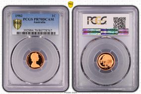 1982 1C PR70DCAM